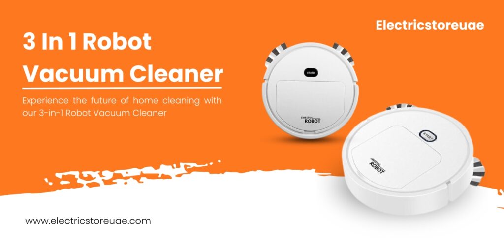 3 in 1 Robot Vacuum Cleaner